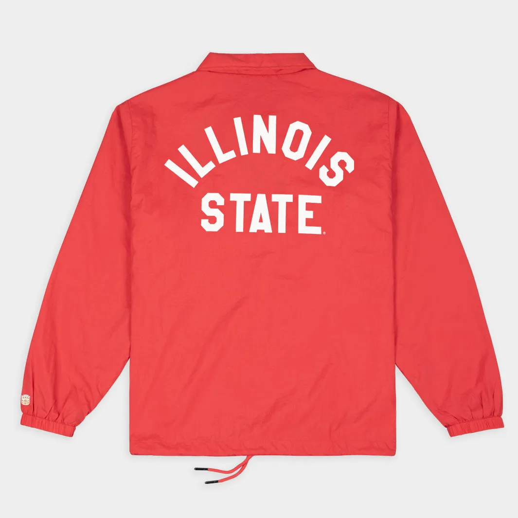 Illinois State Redbirds Vintage "ISU" Logo Coaches Jacket