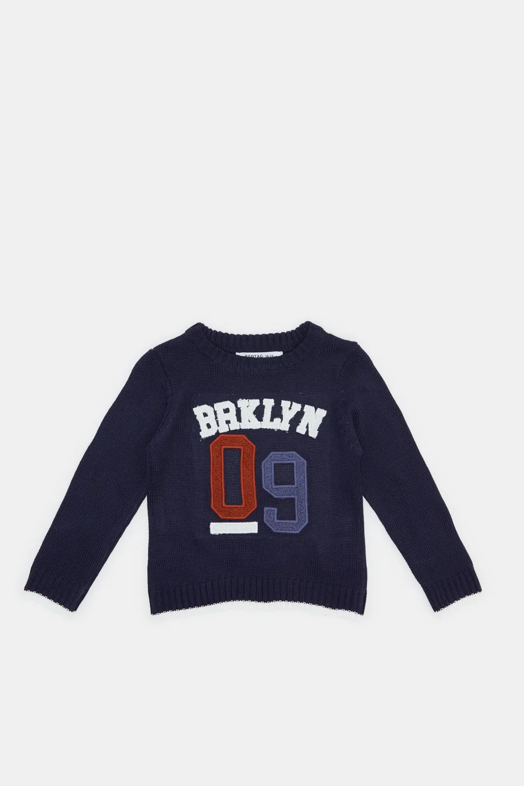 Infant Boys Navy Brooklyn Pullover