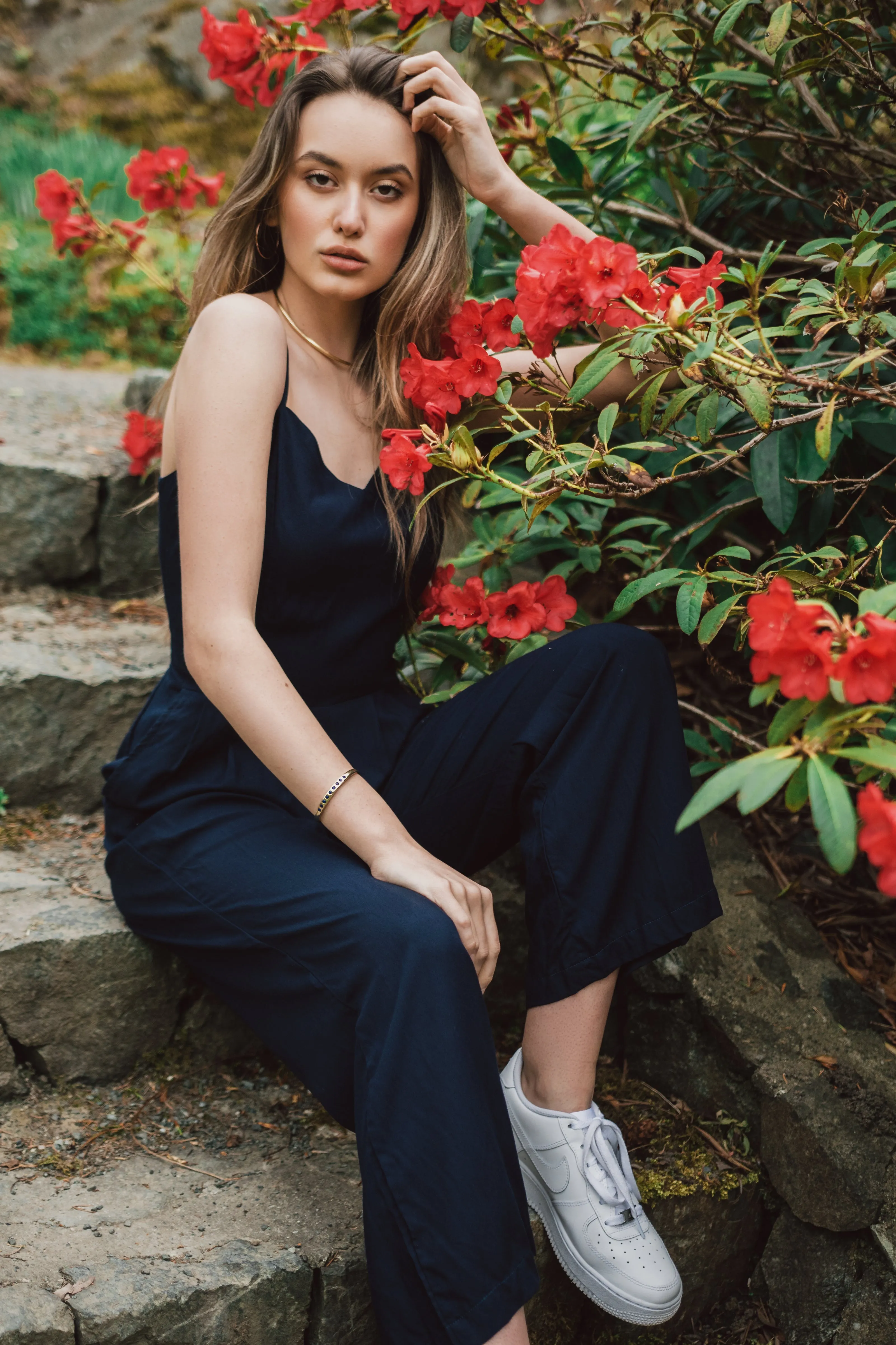 Joey Jumpsuit | Navy Blue