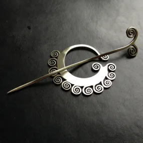 Jul Designs - Coil Shawl Pin