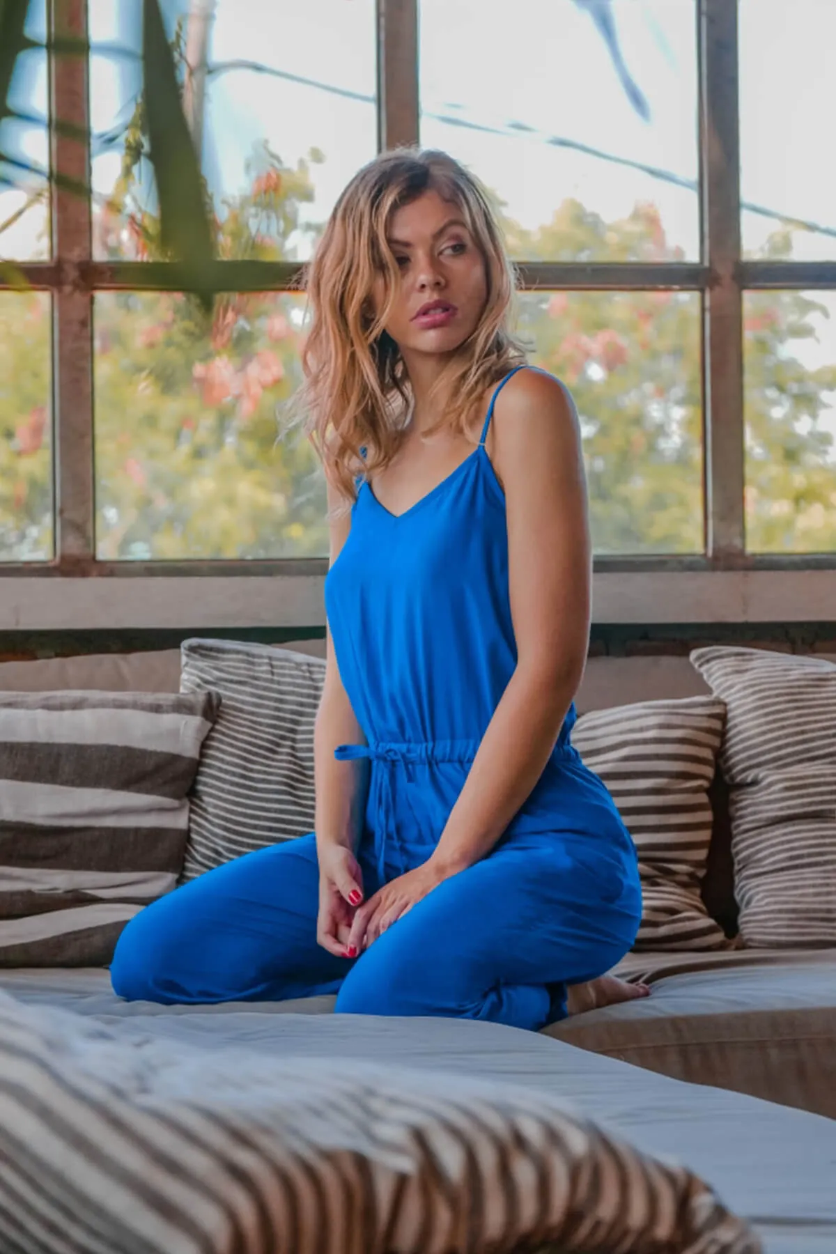 Juliette Jumpsuit | Blue