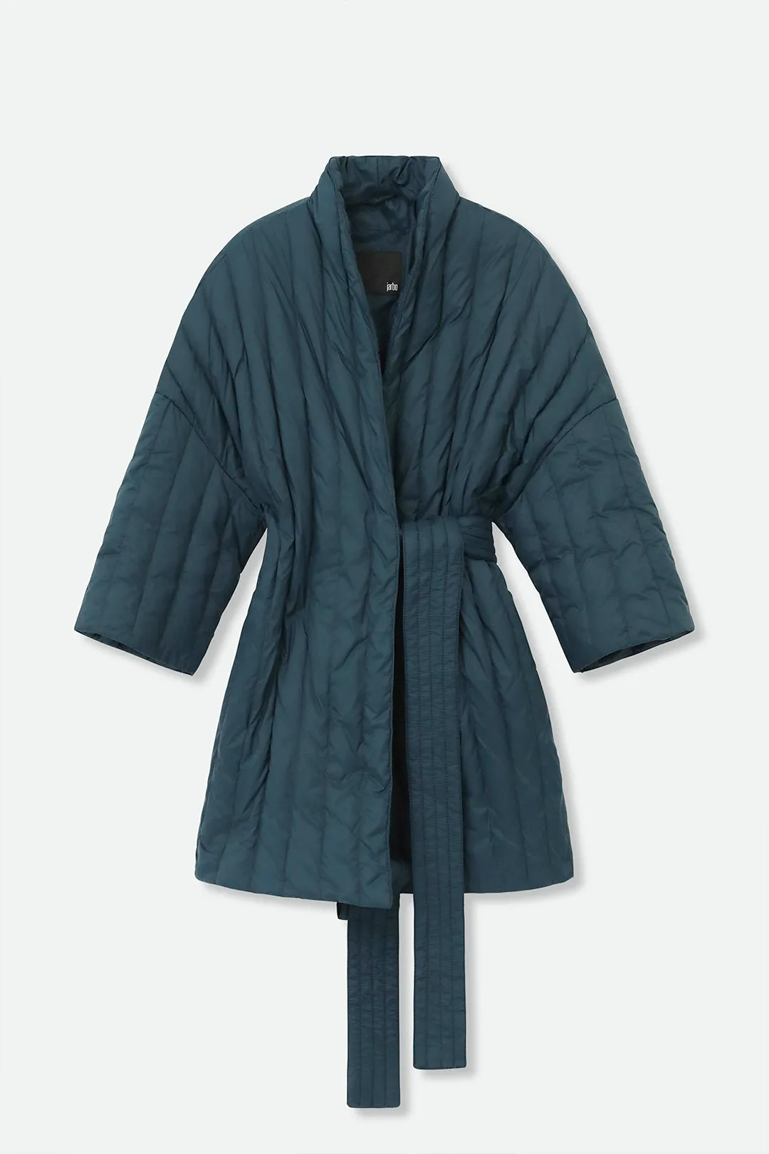 KIMONO BARN COAT IN GOOSE DOWN