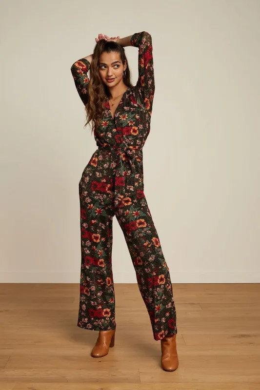 King Louie Zita jumpsuit swanson black