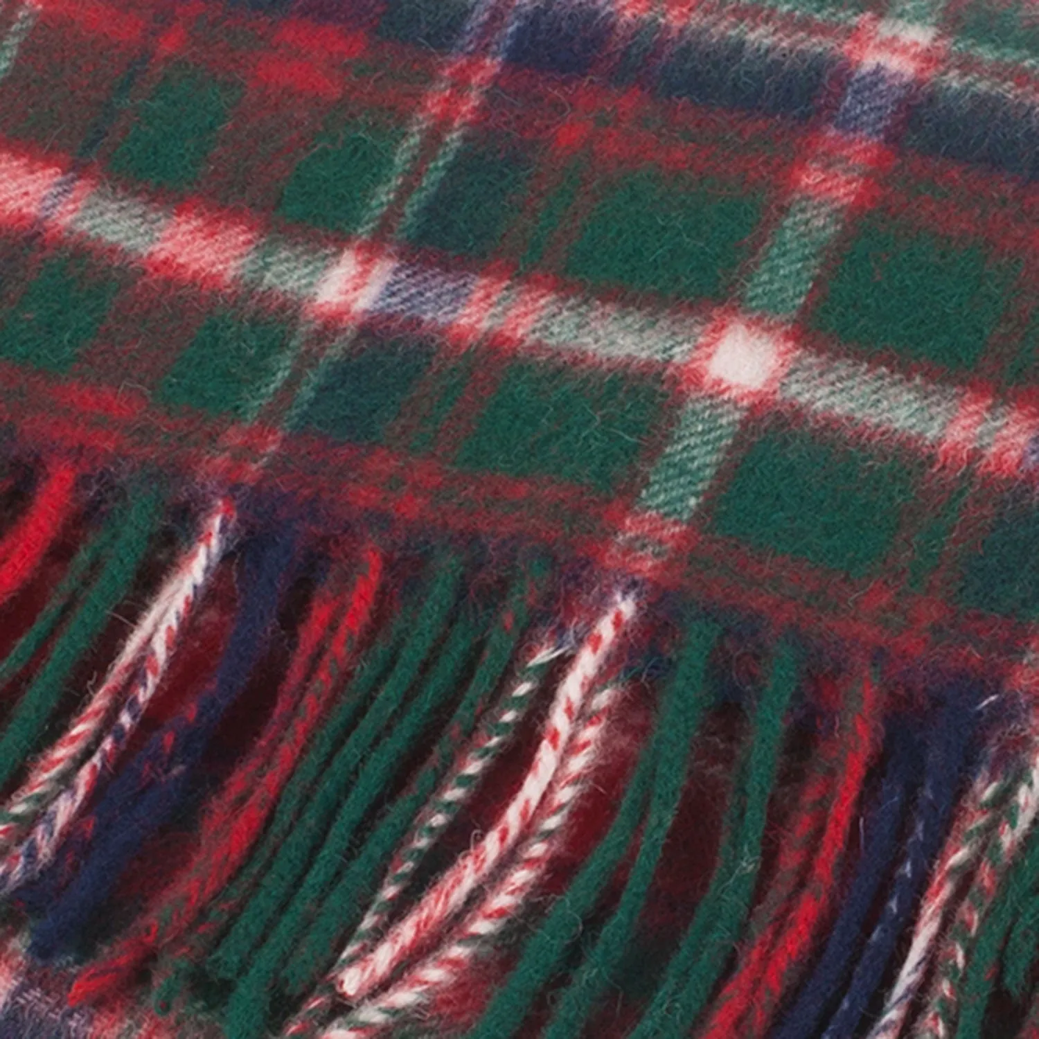 Lambswool Scottish Tartan Clan Scarf  Macdougall