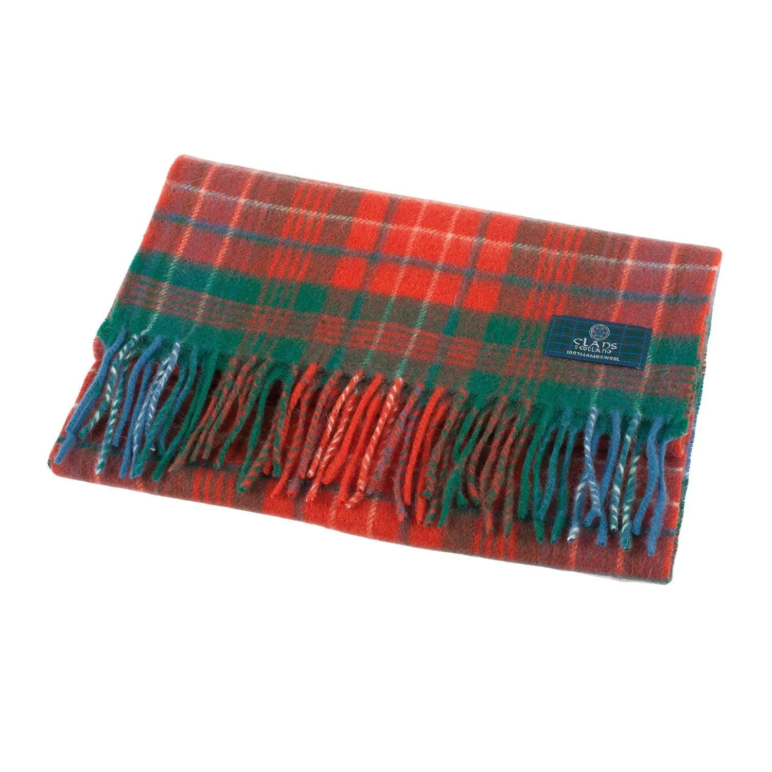 Lambswool Scottish Tartan Clan Scarf  Wilson Ancient