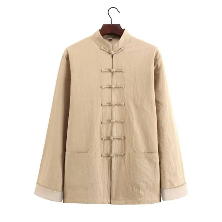 Lined Tang Jacket with 7 Buttons