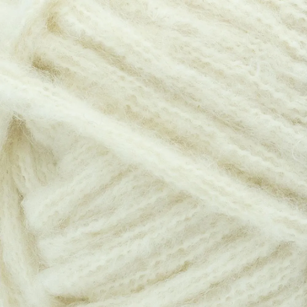 Lion Brand Feels Like Butta Thick & Quick Yarn - Antique White