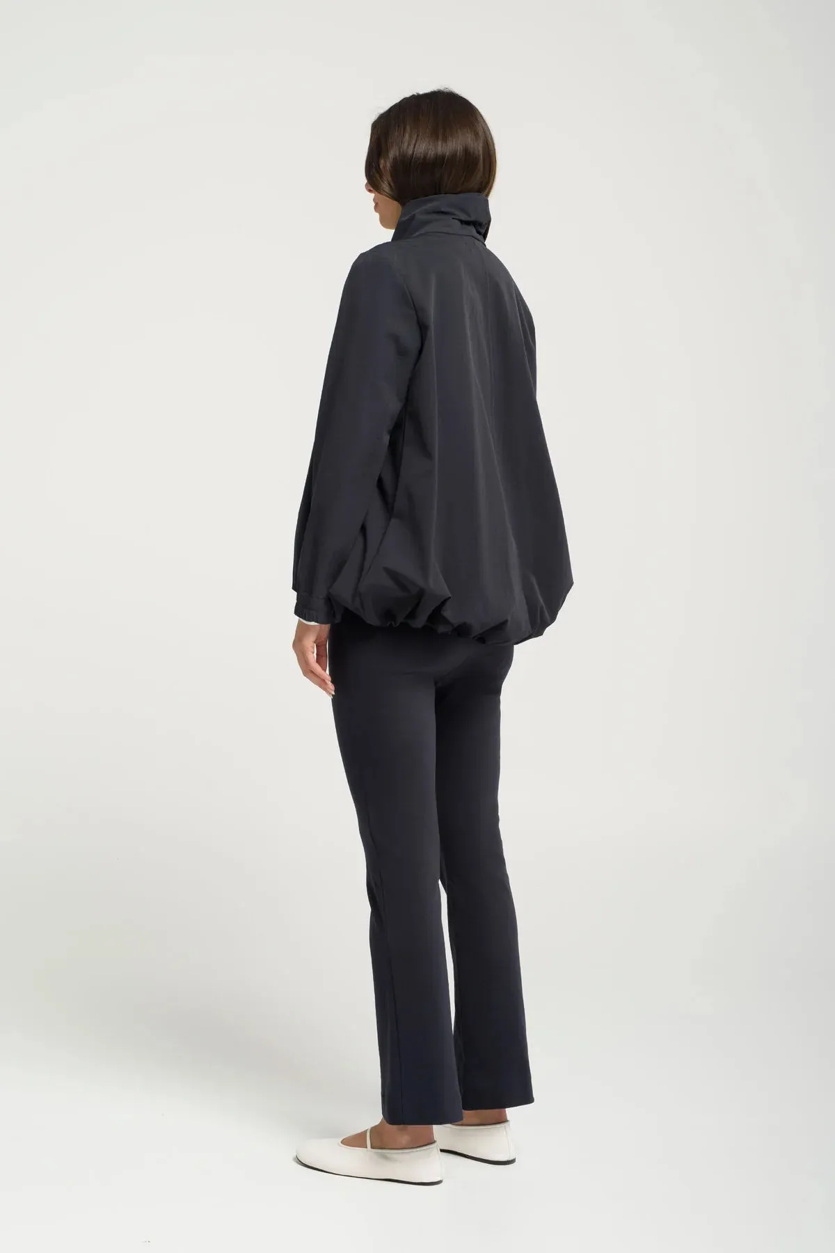 Lounge The Label Bubble Hem Jacket Stanton - Midnight