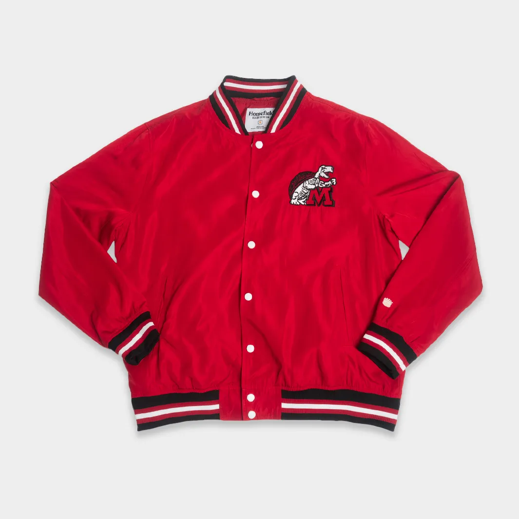 Maryland Terrapins Retro "Terps" Script Bomber Jacket