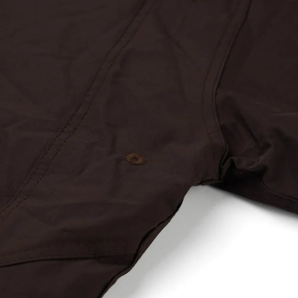 MILD HOODED JACKET DARK BROWN