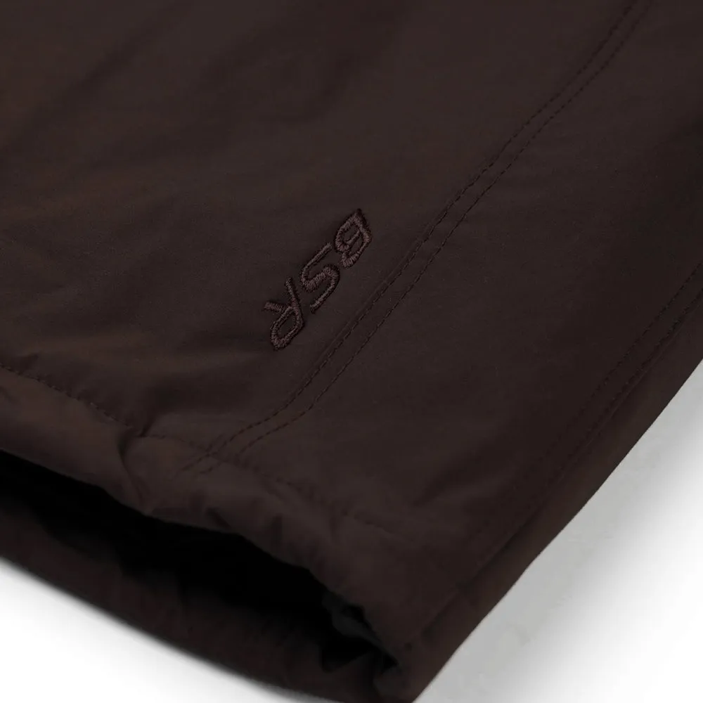 MILD HOODED JACKET DARK BROWN