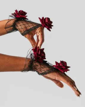 Moulin Rouge Fingerless Gloves