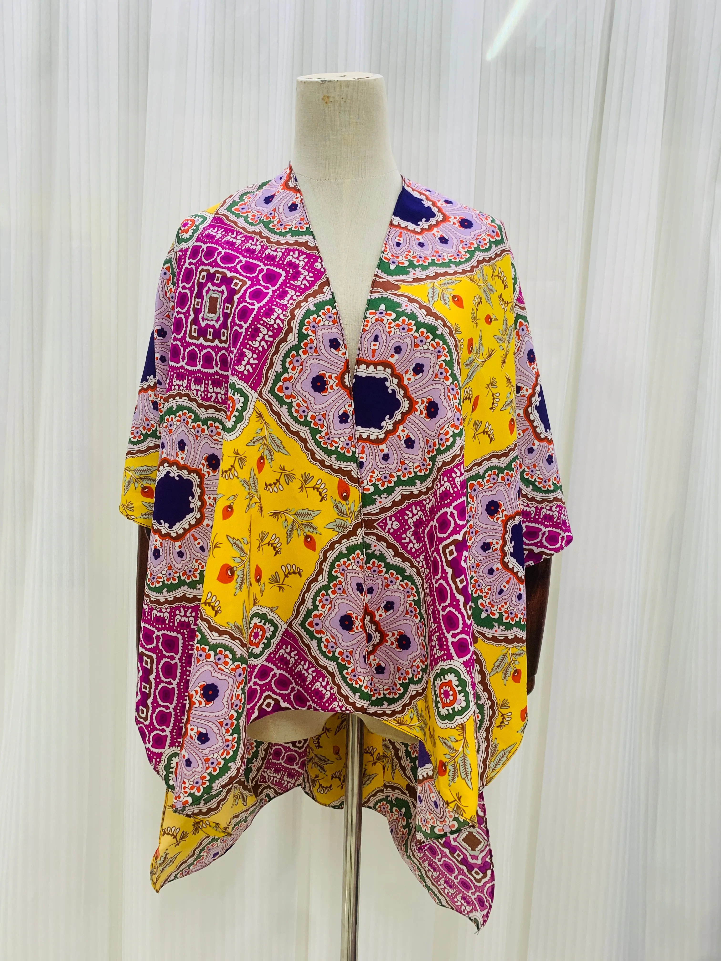 MTC04 printed chiffon shawl