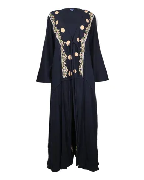 Navy Coverup Abaya Set