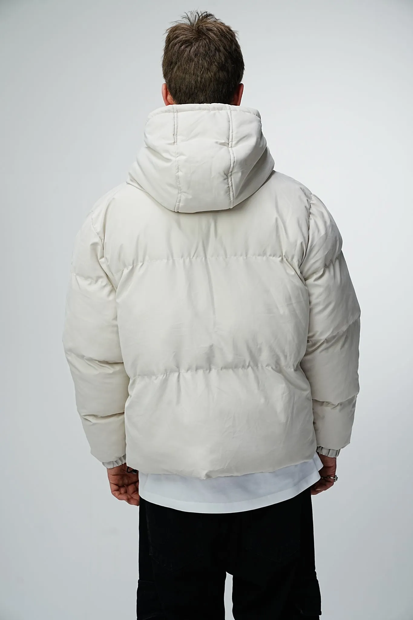 Premium Observer Puffer Jacket - Timeless Cream