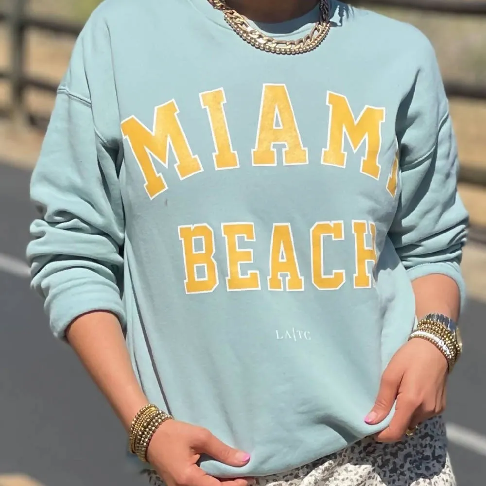 PRESLIE CREWNECK- Miami