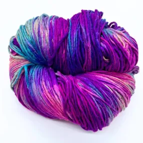 Recycled Silk Roving Worsted Weight Yarn - Mega Skein 🧶