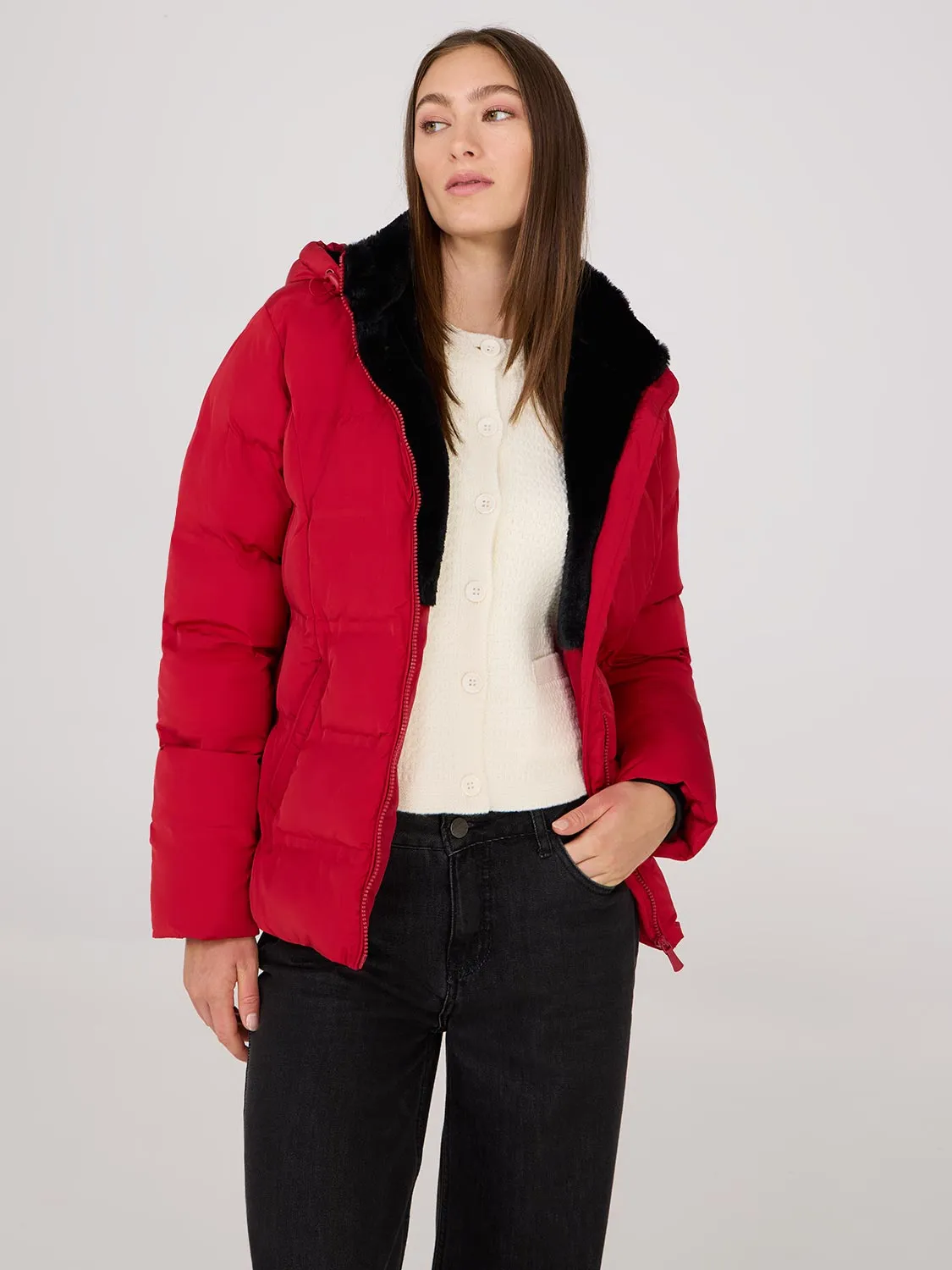 Short Puffer Jacket