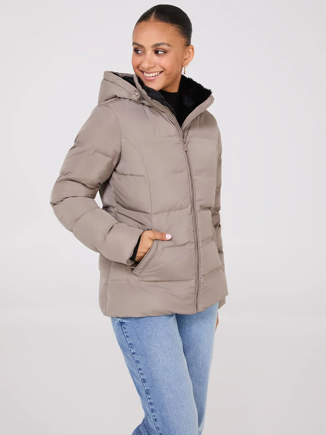 Short Puffer Jacket