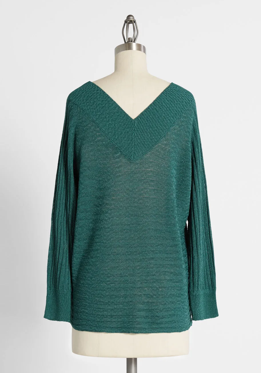 Shoulder to Lean On Sweater