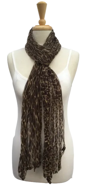 SLK-49 Animal print in brown