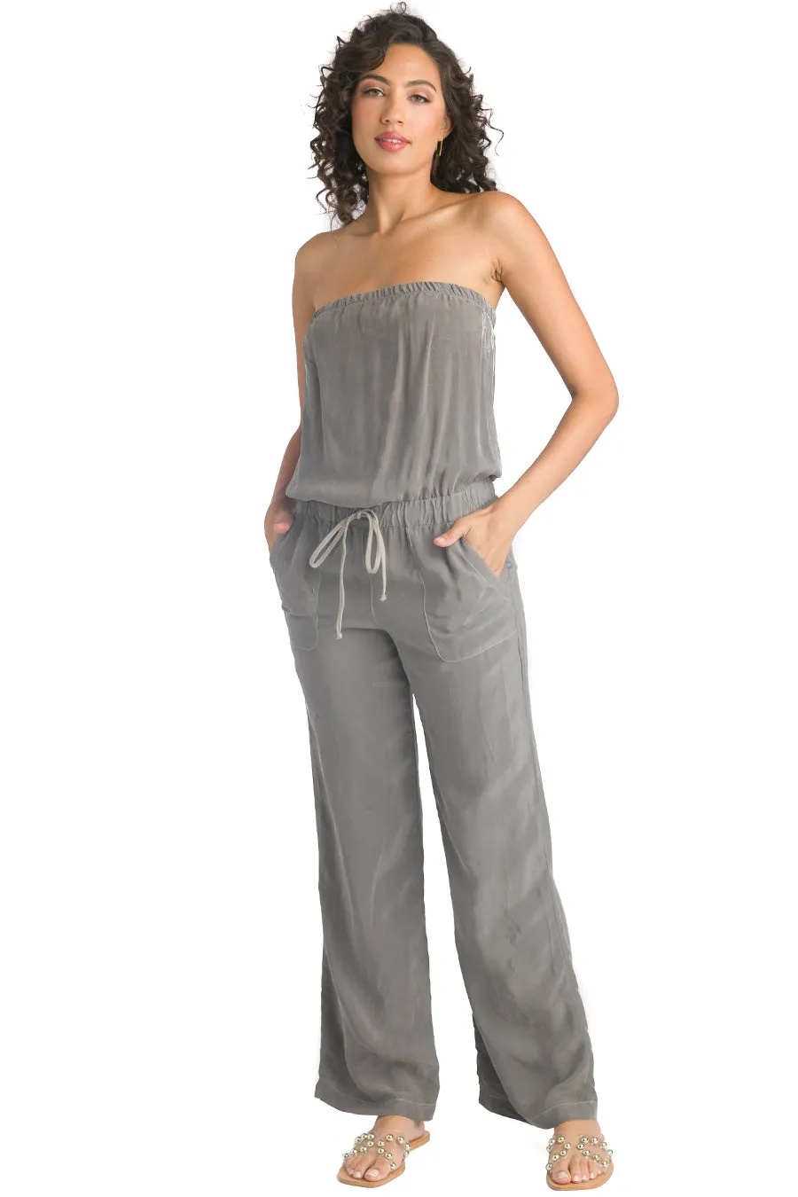 Strapless Jumpsuit