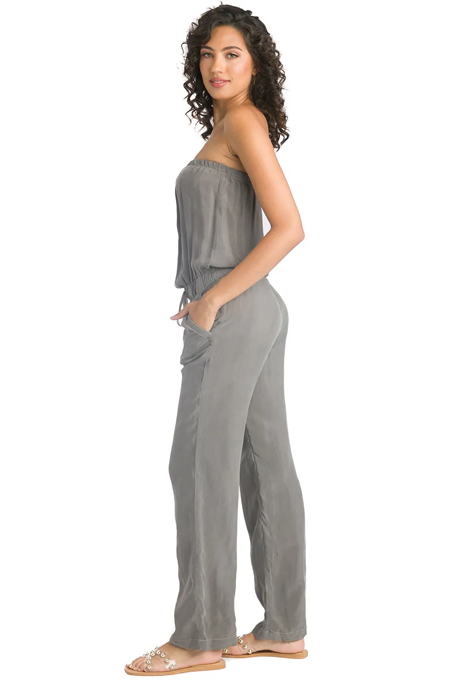 Strapless Jumpsuit