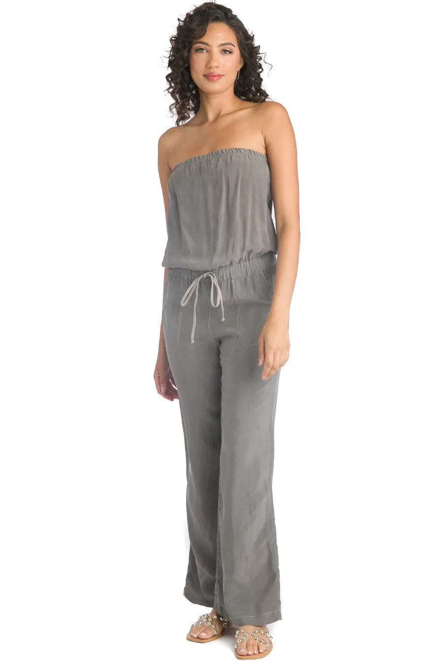 Strapless Jumpsuit