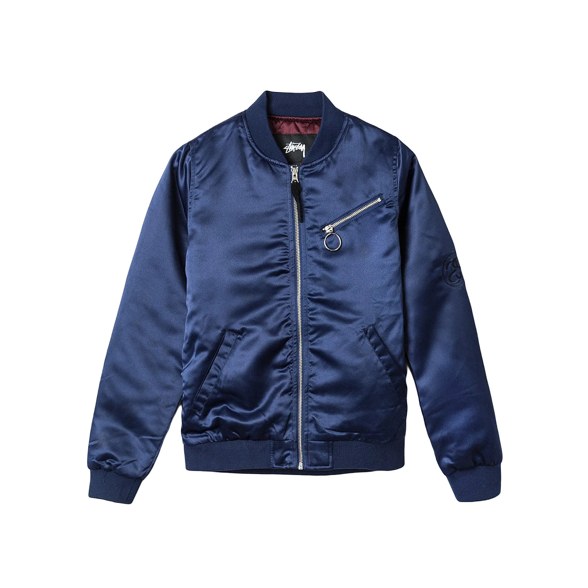 Stussy Women's Jodie Bomber - Navy