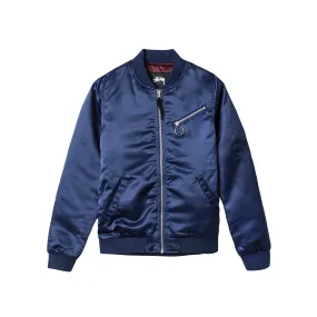 Stussy Women's Jodie Bomber - Navy