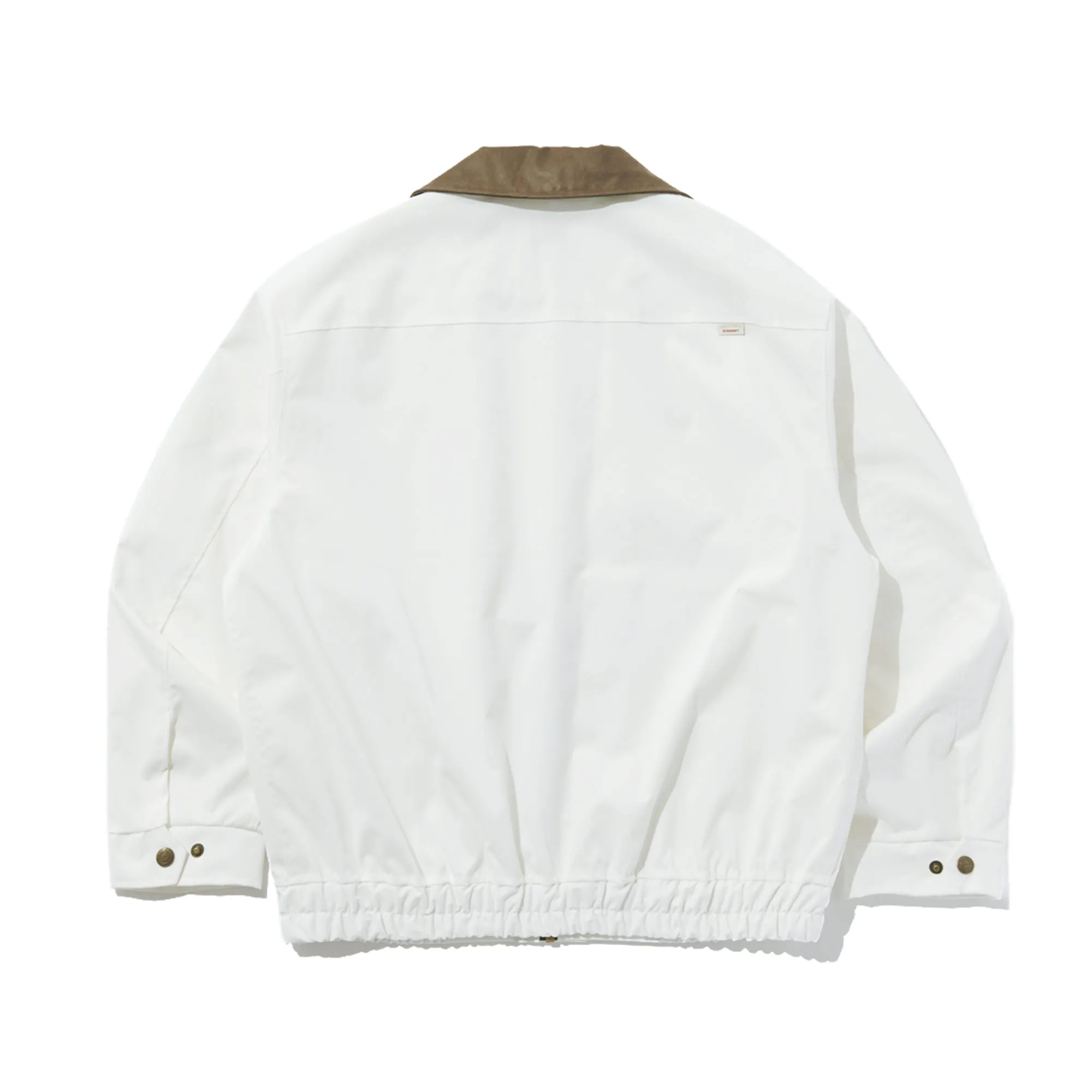 VARIETY PATCH SNAP JACKET WHITE