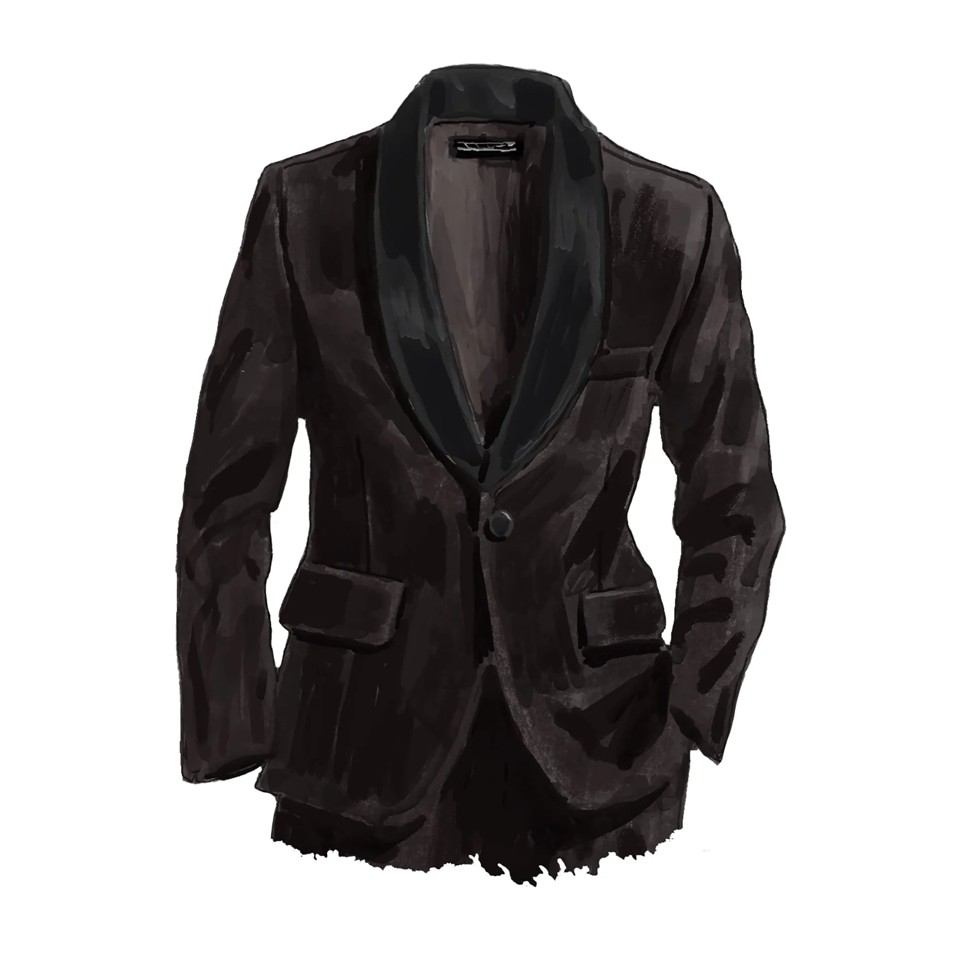 Velvet Tuxedo Jacket