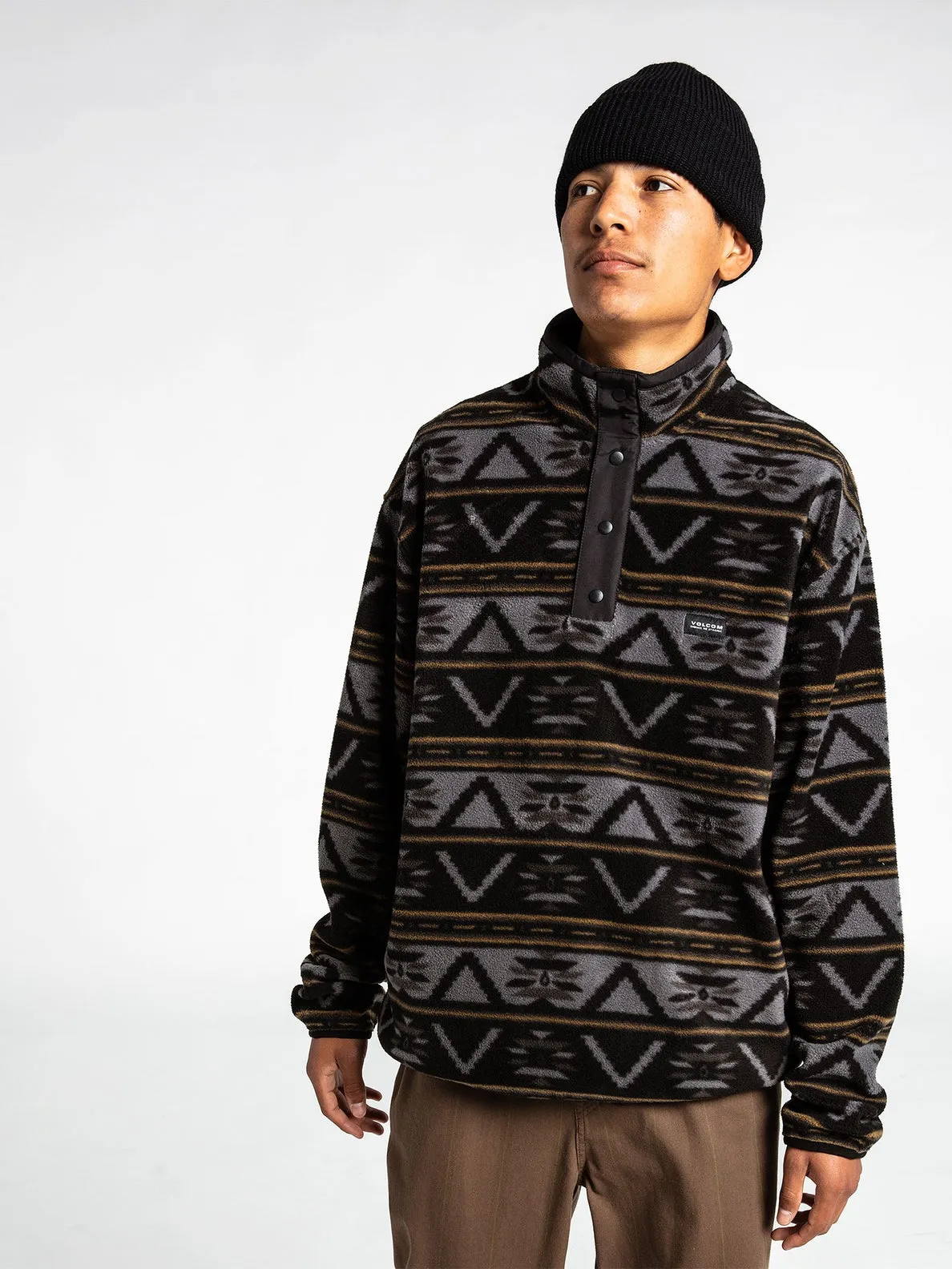 Volcom Switch Case Mock Neck Sweater