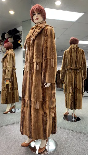 Whiskey Sheared Mink Coat